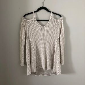 BluPepper Cold Shoulder Top